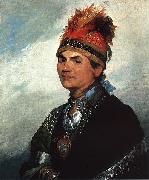 Gilbert Stuart Joseph Brant oil